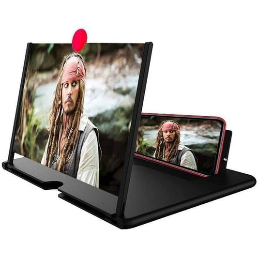 BLACK VIDEO AMPLIFYING SCREEN - 1 PCS FOR ENHANCED VIEWING EXPERIENCE