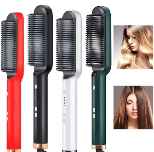 FAST DRYING HAIR STRAIGHTENER BRUSH - LIGHTWEIGHT AND SMOOTH HAIR - STYLING TOOL